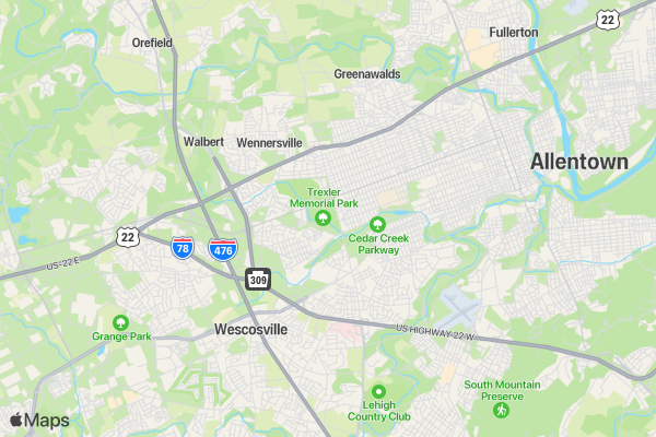 Feet on Fire 5K location map image