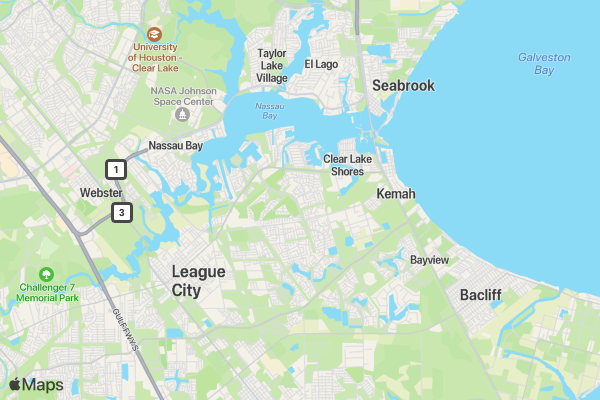 Ferguson Super Hero Color Fun Run location map image