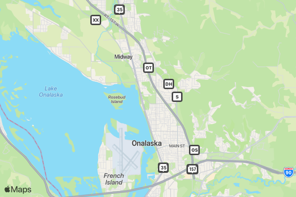 Coulee Region Festival Foods Turkey Trot location map image