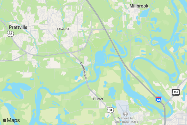 Fezzy Fun Run location map image