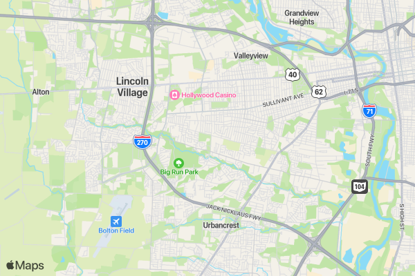 FHHS 5K Race/Walk for Breast Cancer Awareness location map image
