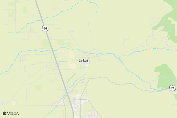 Fiesta de La Luz 5K location map image
