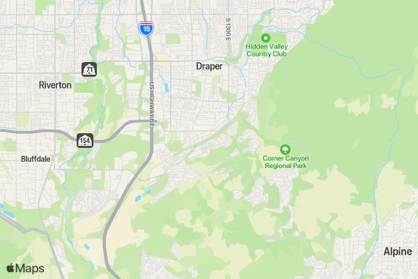 Fight Bone Cancer 5K location map image