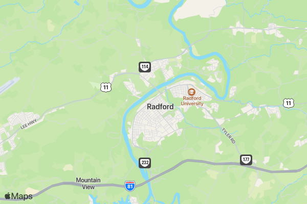 Fight For Freedom 5K location map image