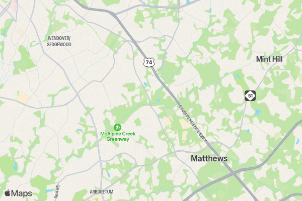 Fight the Flame 5k and 1k Family Roll & Stroll location map image