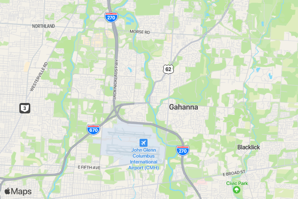 Fighting with Faith for Debra 5K location map image