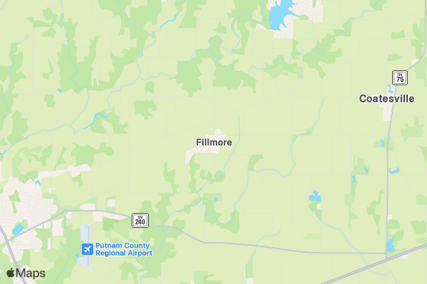 Fillmore 5k / Filly 1 Mile location map image