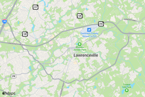 Find-A-Cure 5K location map image