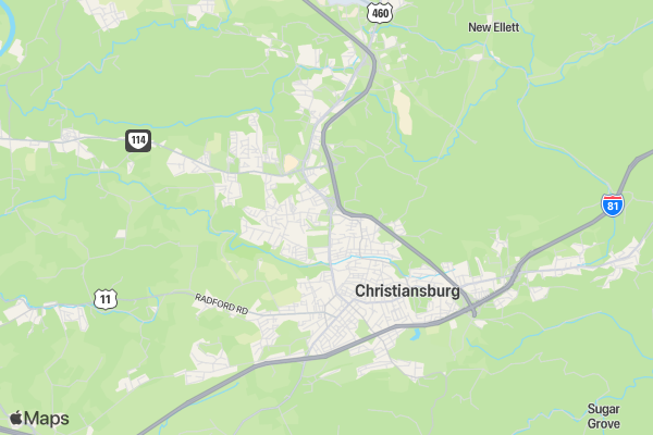 Finish the Fight 5K - location map image