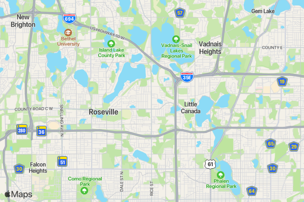 Fitness Sisters 8k Celebration Race location map image