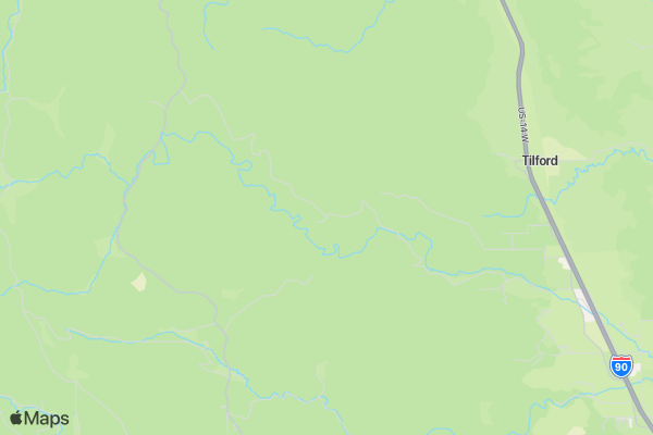 Fixed Locations Virtual Trail Series location map image