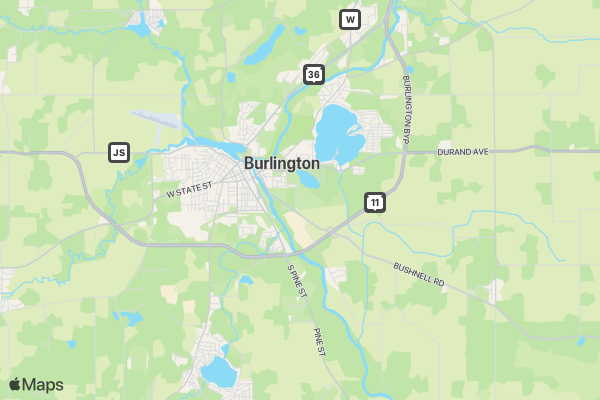 Flapjack 5K/10K location map image