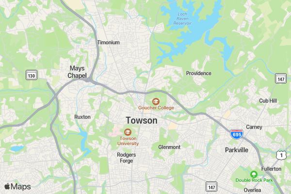 Flashback 5K location map image