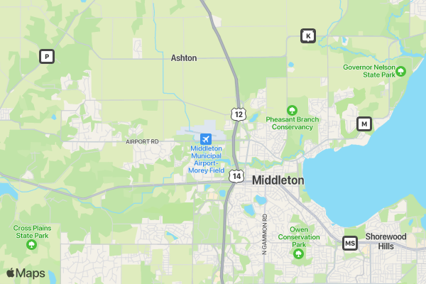 Fleet Feet New Year's Day Dash location map image