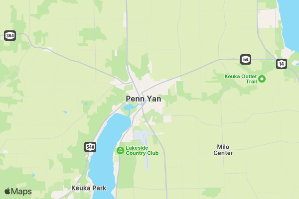 FLF 5K run/walk location map image