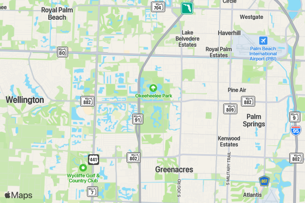 For the Love of Children 5K Run/Walk location map image