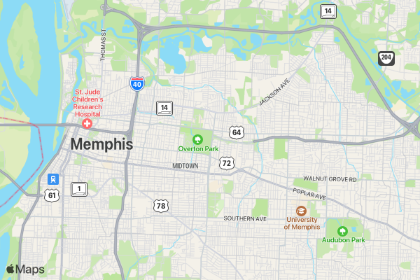 Foster Care 5k location map image