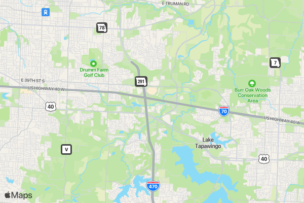 Foundations 5K location map image