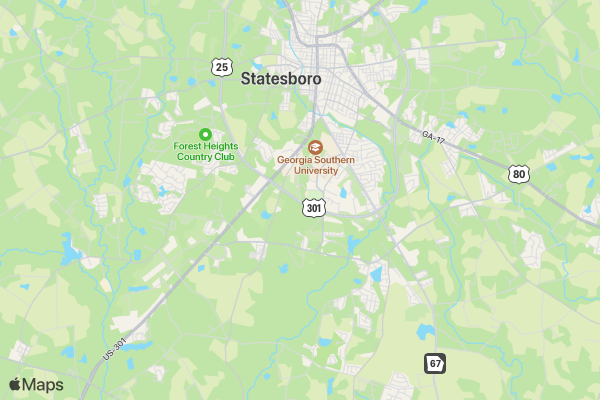 Fourth Annual Aaron's Run - Racing for a Cure location map image