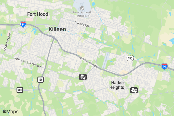 Fraternity Fun Run 5k location map image