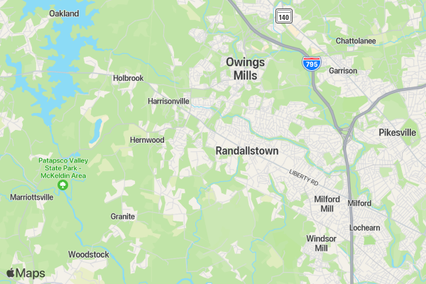 Frederick Running Festival Half Marathon, 5K & Relay location map image