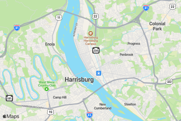Freedom 5K location map image