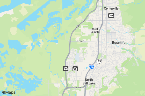 Freedom 5K Run location map image