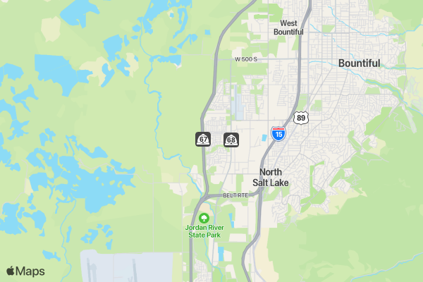Friday the 13K location map image