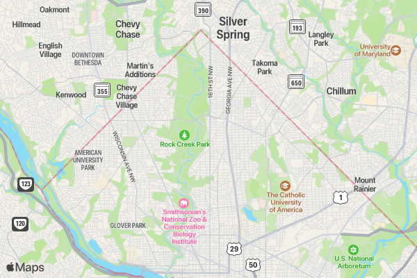 Friends Collective 5K location map image