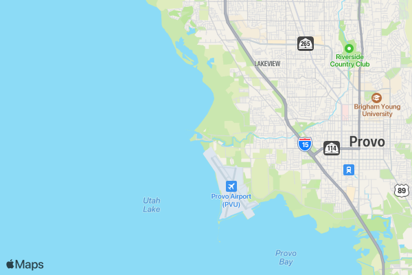 Frigid 5K location map image