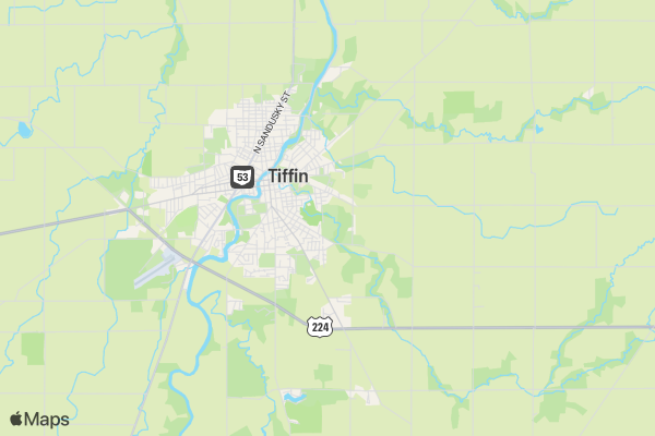 Frosted 5K location map image