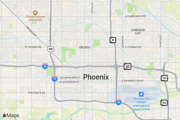 Fun Run - Amanda Hope For the Kids location map image