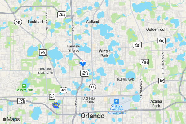 Gator Clot Trot 5K location map image