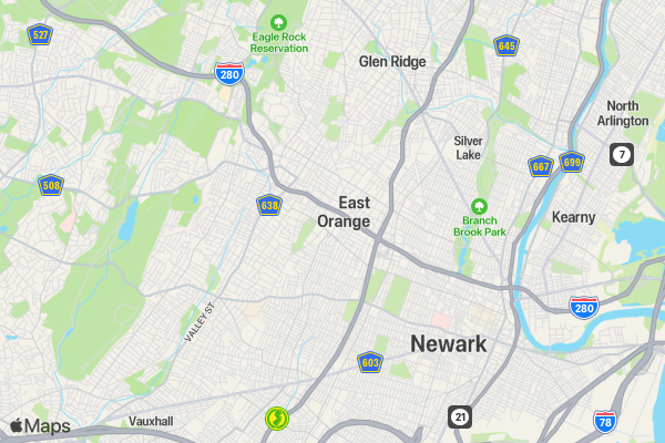 GECUF Community Uplift 5K Run/Walk location map image