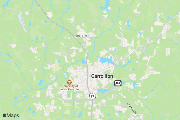 Georgia Speech-Language-Hearing Association Speed for Speech 5k location map image