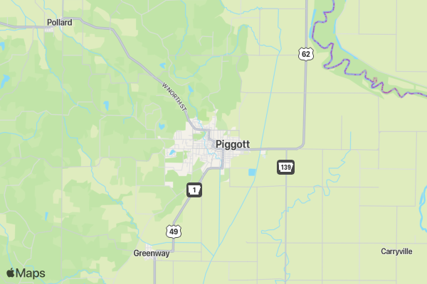 Girl Scout Birthday 5K location map image