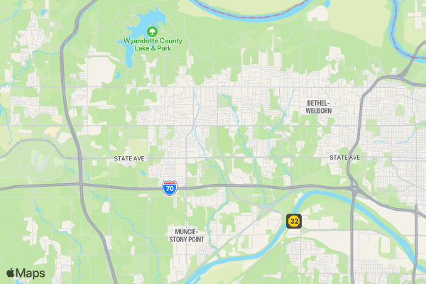 GKCBNA Big Race location map image