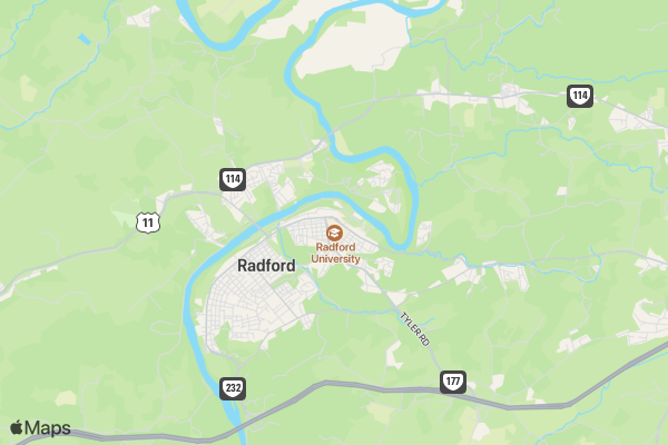 GLOE Color Run location map image