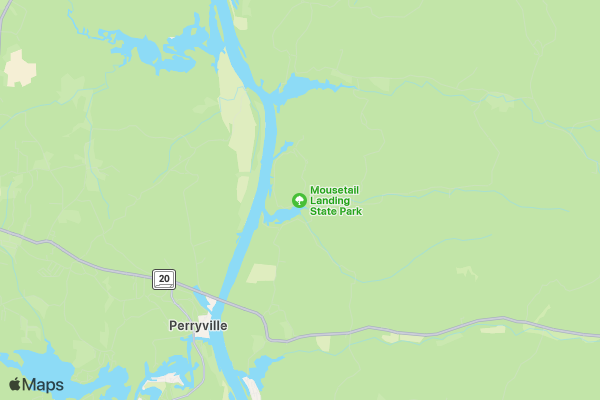 Glow in the Park 5K location map image