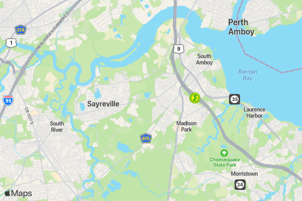 Go For Joe-Sayreville NJ location map image