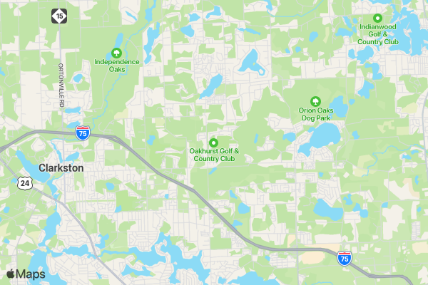 GO-GO-GO Oakhurst 5K location map image
