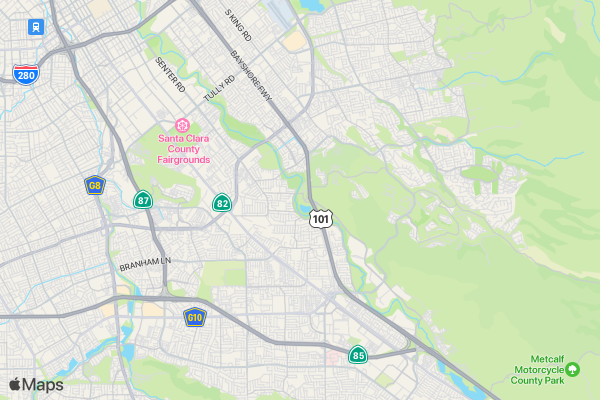 Go Green Saint Patrick's Day Run location map image