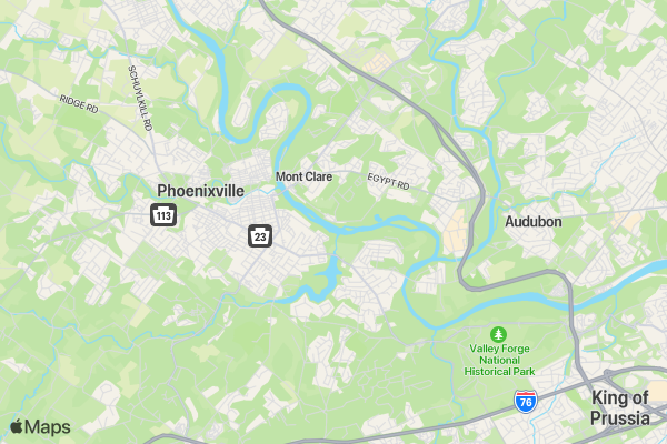 Go Stuff yourself 5 Milers location map image