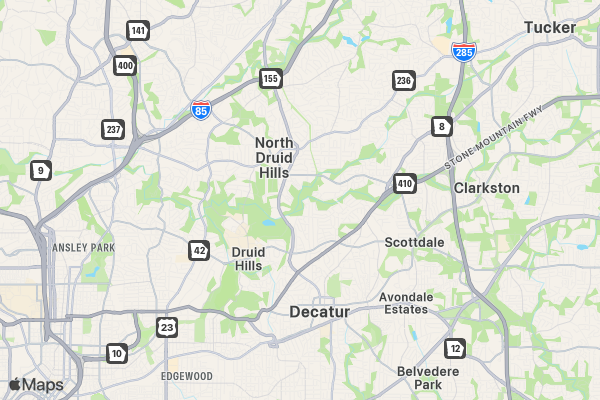 Gobble Wobble Turkey Trot 5K/10K/13.1 ATLANTA location map image