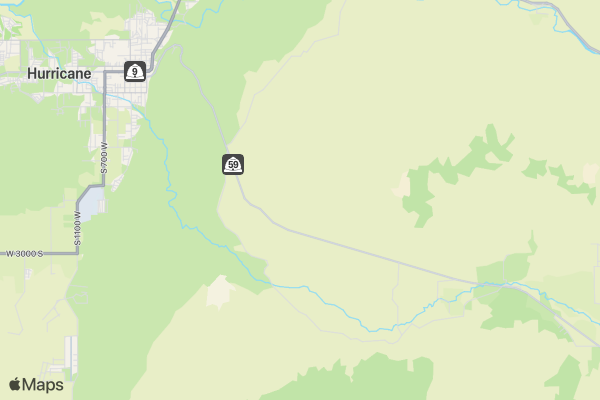 Gooseberry Mesa Poker Ride location map image