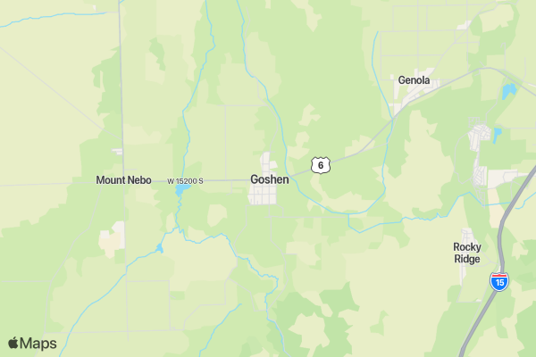 Goshen Days location map image