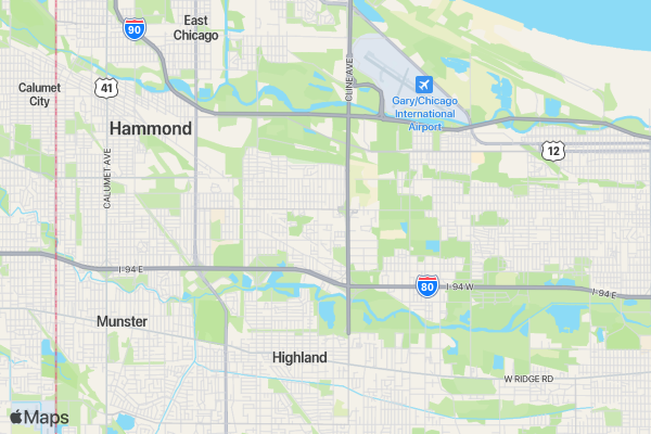 Gover 5K Run/Dog Walk location map image