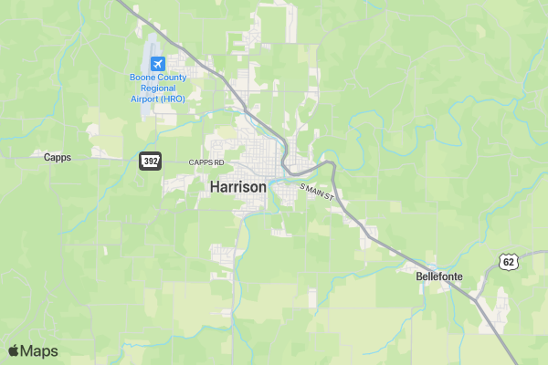 Grandma's House Glow Run location map image