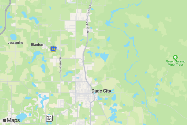 Green Beret Challenge - Florida location map image