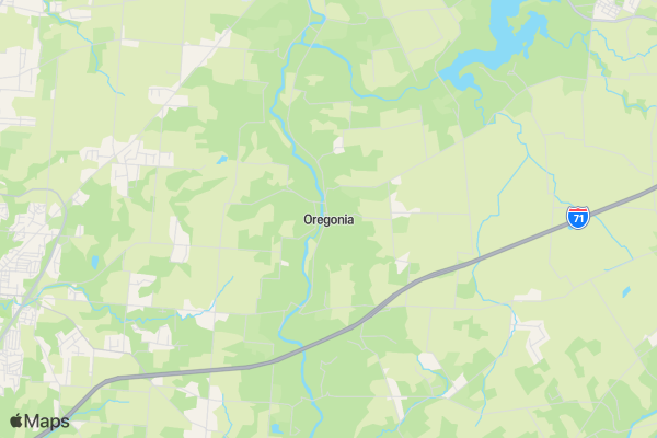 Green Beret Challenge - Ohio location map image